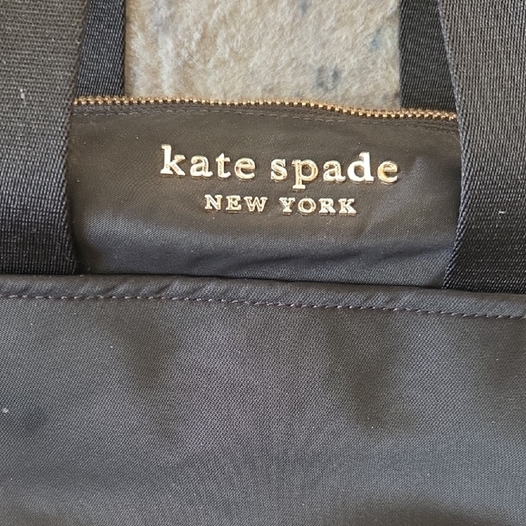 Kate Spade Sleek Black Convertible Backpack Tote - Picture 2 of 7